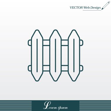 Radyatör web simgesi