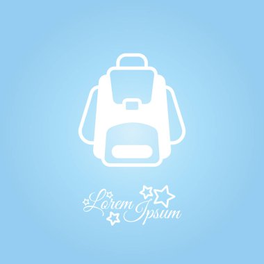 sırt çantası web simgesi