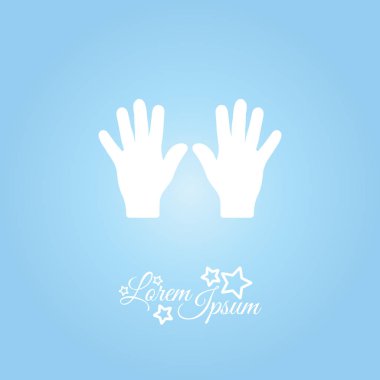 Sol ve sağ ellerini 