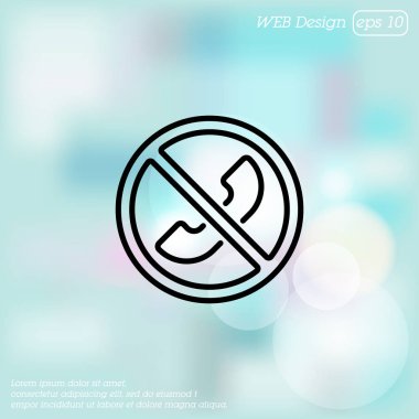 Telefon yasak, yasak çağrısı