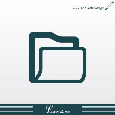 klasör web simgesi