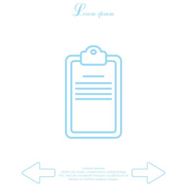 Denetim listesi web satırı simgesi