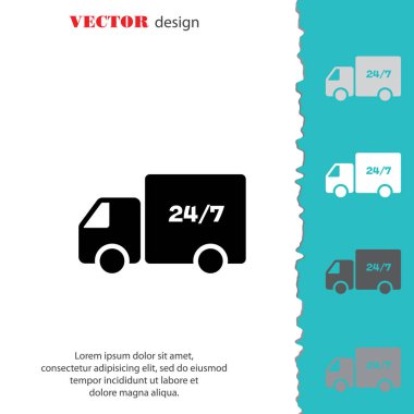 Saat nakliye satırı simgesi