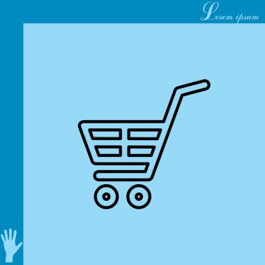 Alışveriş arabası simgesi