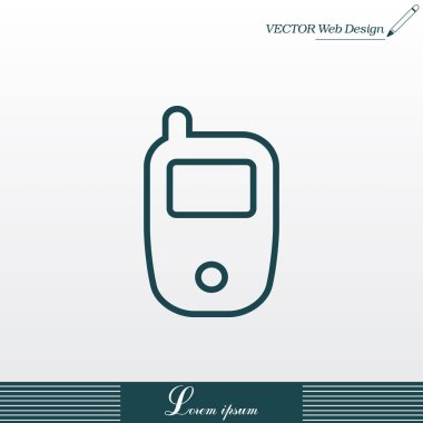 Hareket eden telefon simgesi