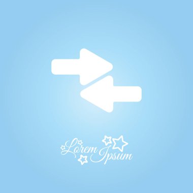 oklar satırı simgesi