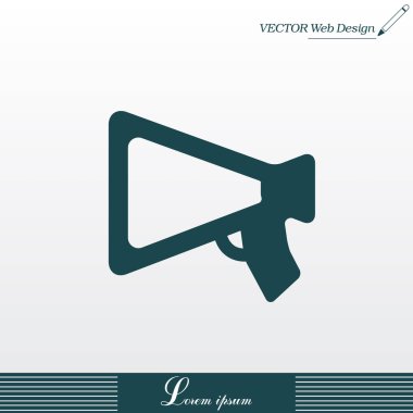 Hoparlör satırı simgesi