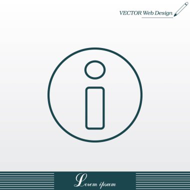 bilgi satırı simgesi