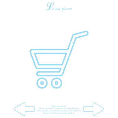 Alışveriş arabası simgesi