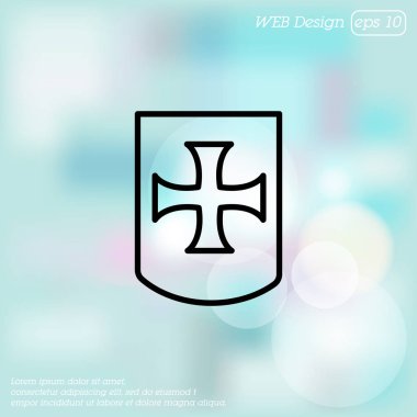 kalkan satırı simgesi