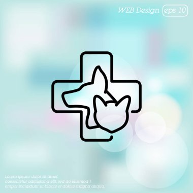 Veteriner ilaçları simgesi.