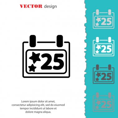 Takvim satırı simgesi