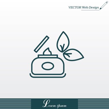 krem işareti simgesi