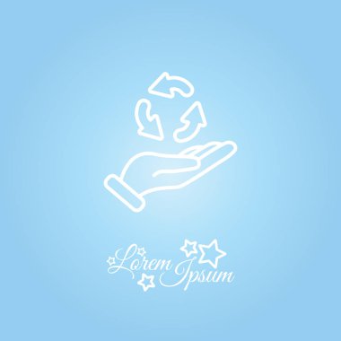 el düz simgesi okları 