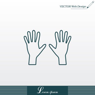 Eller satırı simgesi