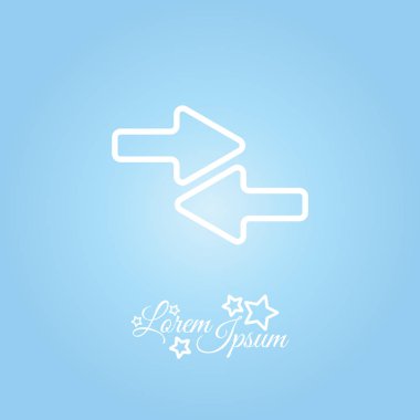 Oklar Web satırı simgesi