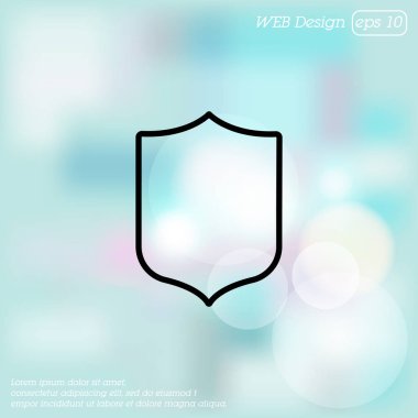 kalkan satırı simgesi