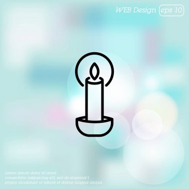 mum satırı simgesi