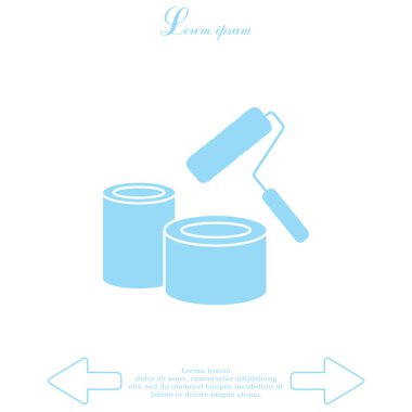 boya silindiri simgesi