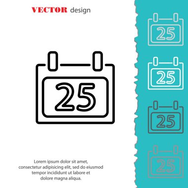 Takvim satırı simgesi