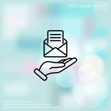 el simgesi açık mektup