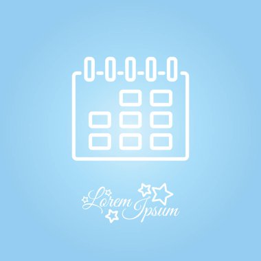 Takvim Web satırı simgesi