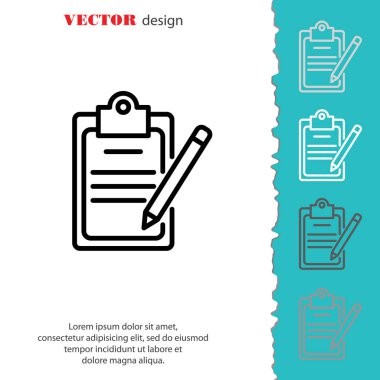 Denetim listesi web satırı simgesi