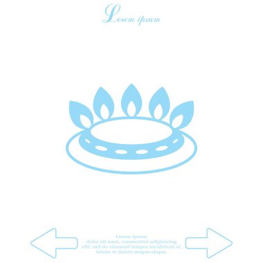 Gaz yakıcı simgesi