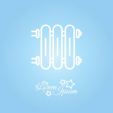 Radyatör satırı simgesi