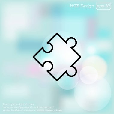 Basit bulmaca satırı simgesi