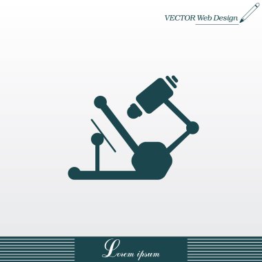 Mikroskop satırı simgesi