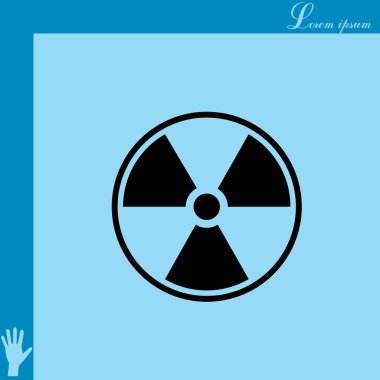 Düz radyasyon simgesi