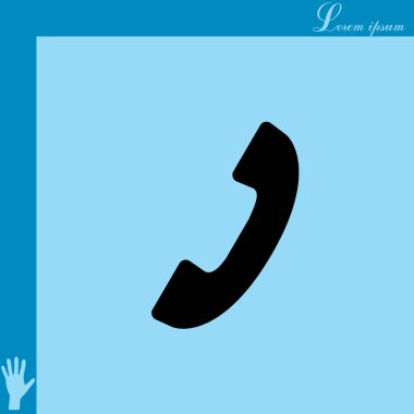 telefon cep telefonu simgesi