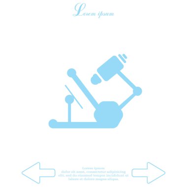 Mikroskop satırı simgesi