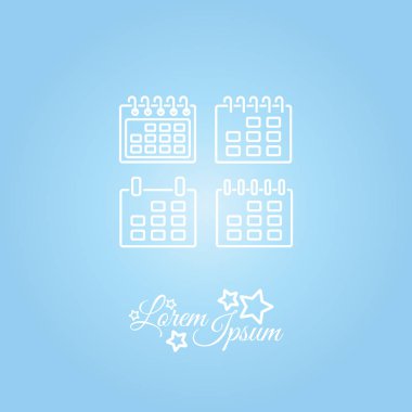 Takvim Web satırı simgesi