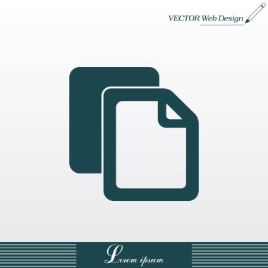 Dosya kopyalama simgesi