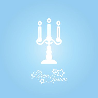 Mum yanan mumlar simgesiyle