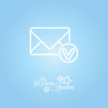 Alınan ileti simgesi