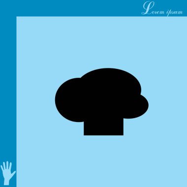 aşçı şapkası simgesi