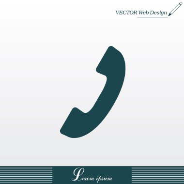 telefon cep telefonu simgesi