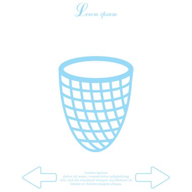 çöp kutusu simgesini