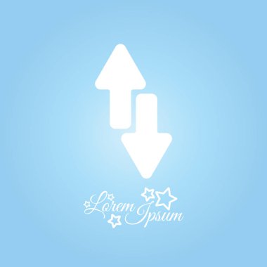 oklar satırı simgesi