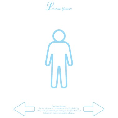 Erkek satırı simgesi