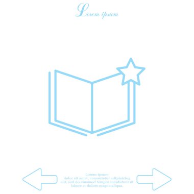 En sevdiğim belge düz simgesi 