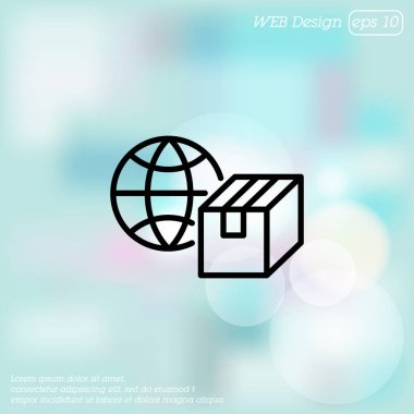 kutusu işareti simgesi