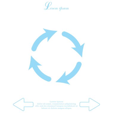 oklarla Update simgesi