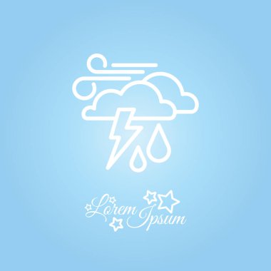 Hava durumu web simgesi