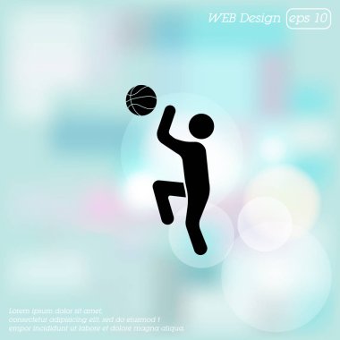 Basketbol Oyuncu Simgesi