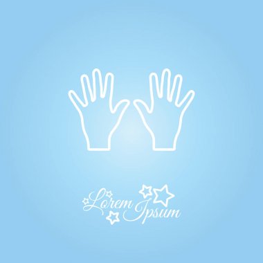 Sol ve sağ ellerini 