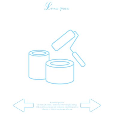 boya silindiri simgesi